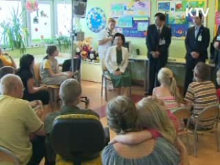 김윤옥 여사, 바르샤바 어린이병원 방문