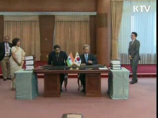 한·인도 자유무역의 새 장 '활짝'