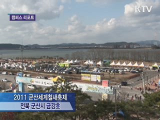 "철새와 맑은 사랑 나누기"