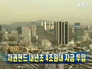 채권펀드 내년초 4조원대 자금 투입