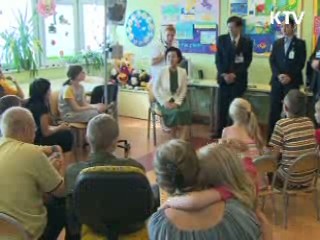 김윤옥 여사, 바르샤바 어린이병원 방문