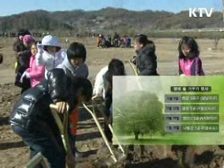 시민과 함께 하는 4대강 숲 가꾸기