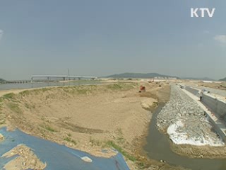 장마철 수중보 완전방류로 홍수 예방