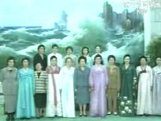 특별 수행원 참관,여사 북 여성 좌담회등